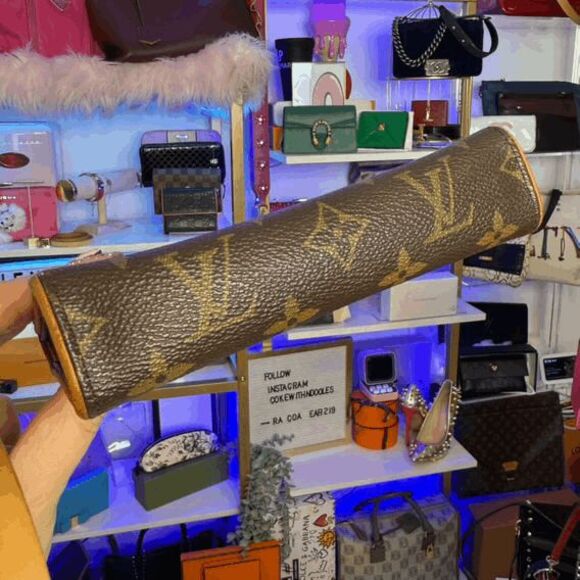 Louis Vuitton LV Brown Monogram Pochette Florentine Belt Bag Small - Picture 9 of 16